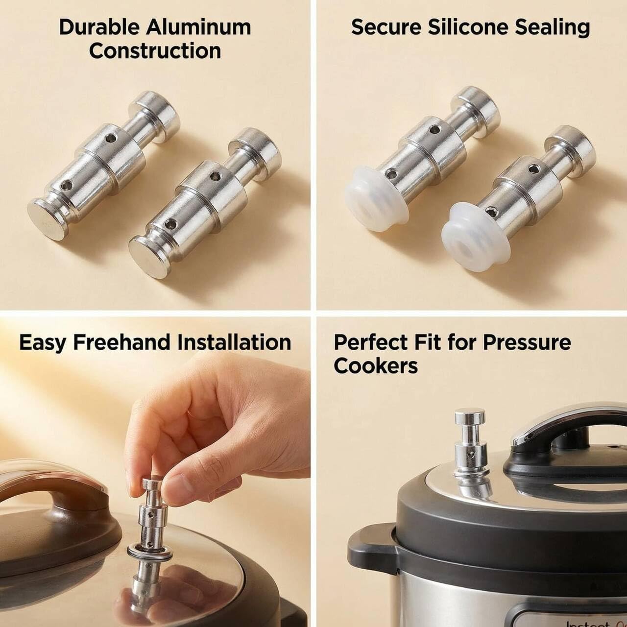2'li paket Instant Pot Float Valve Instant Pot için yedek parçalar